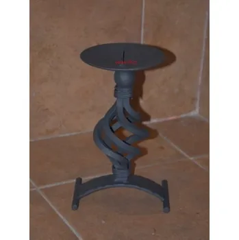 Svícen Kovový svícen Šiška masív 7