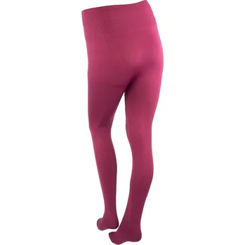 Dámské legíny GREENICE Dámské bezešvé termopunčocháče s vysokým pasem JMK005B Barva: Červená, Velikost: L/XL