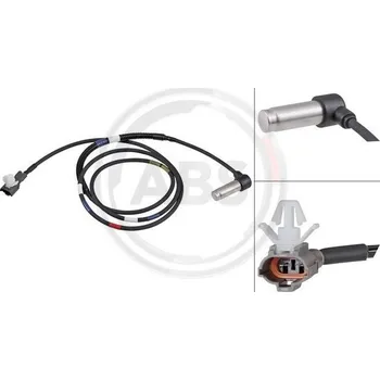 Snímač, počet otáček kol, , MK429609, A.B.S., 32013