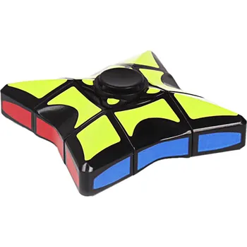 Gadget Rubikś Gyro 1x3x3 Spinner černý