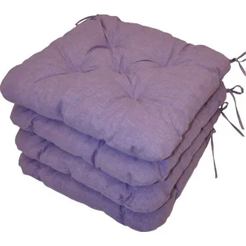 Podsedák Nábytek PEGAS Sedák UNI Maxi barva fialový melír - set 4 kusy