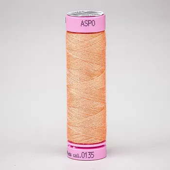 Nit Univerzální šicí nit Amann ASPO 120 polyesterová, lososová 0135, návin 100m