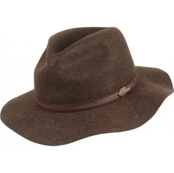 Klobouk Klobouk vlněný Scippis Leeman - hnědý, S