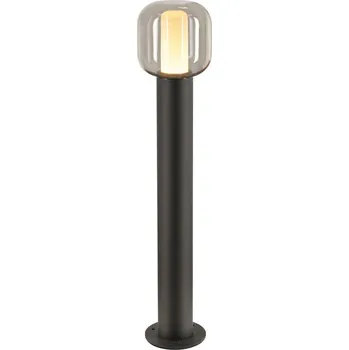 Venkovní osvětlení BIG WHITE OVALISK 75 FL venkovní LED stojací svítidlo antracit CCT switch 3000/4000 K 1004680