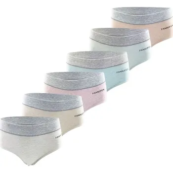 Kalhotky FANNIFEN Dámské klasické kalhotky CZ8013 - 3 ks v balení Barva: Mix, Velikost: 2XL