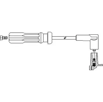 Zapalovací kabel zapalovací kabel, , BREMI, 672/32
