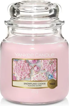 Svíčka Yankee Candle Snowflake Cookie