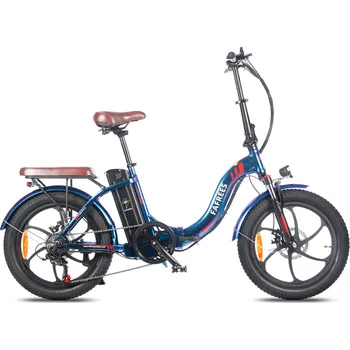 Motorová koloběžka FAFREES F20 Pro Elektrické kolo -250 W Barva: Modrá