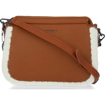 Kabelka Dámská kabelka listonoška Diana&Co zrzavá DJX1705-2