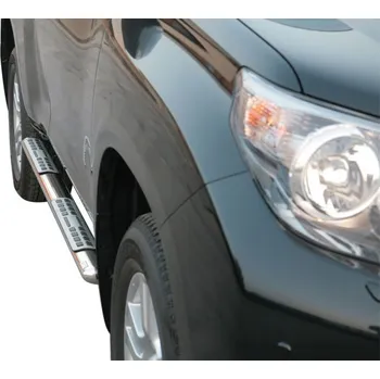 Lišta karosérie Boční ochrana TOYOTA Land Cruiser 150 2009- Misutonida DSP/255 černý povrch