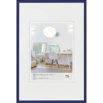 Rám na obraz walther+ design KV030L vyměnitelný fotorámeček Formát papíru: 20 x 30 cm modrá