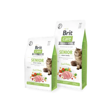 Krmivo pro kočku Brit Care Cat GF Senior Weight Control 2kg (+ SLEVA PO REGISTRACI / PŘIHLÁŠENÍ!)
