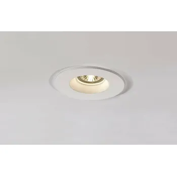 Svítidlo BIG WHITE PLASTRA, vestavné svítidlo, QPAR51, kulaté, bílá sádra, max. 35&nbsp;W 148070