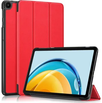 Pouzdro na tablet VSECHNONAMOBIL 57750 LEATHER Zaklápěcí obal pro Huawei Matepad SE červený