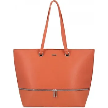 Kabelka Dámská kabelka klasická David Jones korálová CM6062