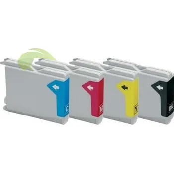 Sada TONERSYP náplní pro Brother LC-1000 CMYK, DCP-130/330/540/560/ MFC-240/440/5460 - 4× 36ml