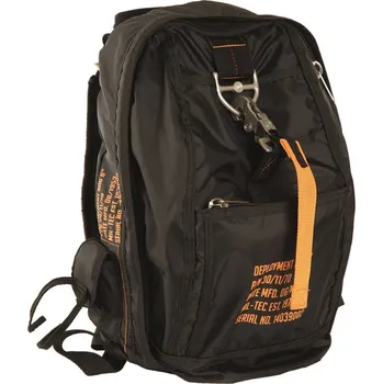 Batoh s karabinou Mil-Tec Deployment Bag 6 - černý