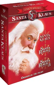 DVD film Santa Klaus Kolekce 1-3 (1994, 2002, 2006) 3 disky