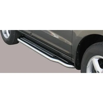 Tuning Boční nášlapy HYUNDAI Santa Fe 2006-10 Misutonida P/176 Leštěný nerez