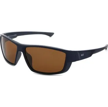 Sluneční brýle HIS 37107 modrá mat, čočka hnědá polarizovaná 3