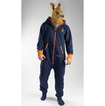 Dámský overall Dupačky navy orange XXS - modrá