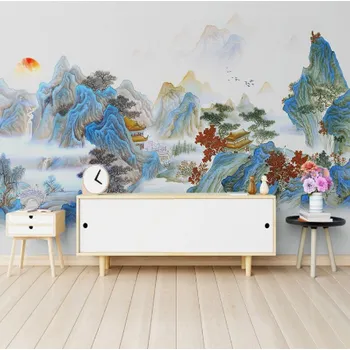 Fototapeta Solution Media 3D tapeta - Horská vesnička MU3250 3 - 3D Relief - Vliesová tapeta - 320g/m2