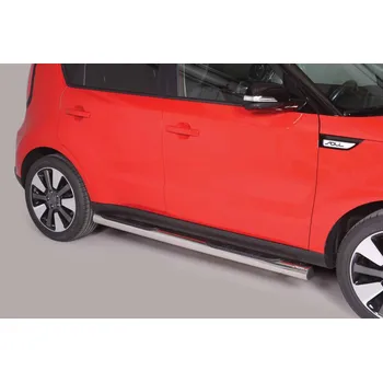 Tuning Boční rám s nášlapy KIA Soul 2014- Misutonida GP/367 Leštěný nerez