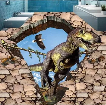 Fototapeta Solution Media 3D tapeta na podlahu - Dinosaurus MU3786