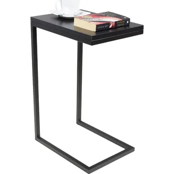 Konferenční stolek ArtAdrk Příruční stolek SPARK | černé nohy Barva: Černá
