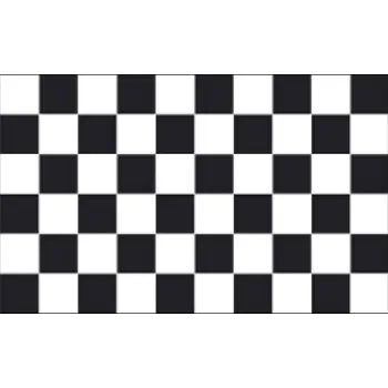 Vlajka Racing 30 x 45 cm na tyčce