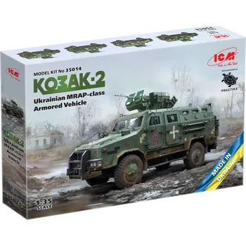 Plastikový model 1/35 Kozak-2 Ukrainian MRAP-class Armored Vehicle