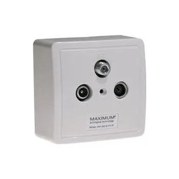 Elektrická zásuvka Zásuvka satelitní Maximum MX 600 koncová