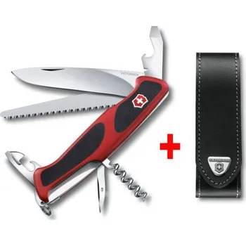 Multifunkční nůž Kapesní nůž Victorinox RangerGrip 130mm + kožené pouzdro