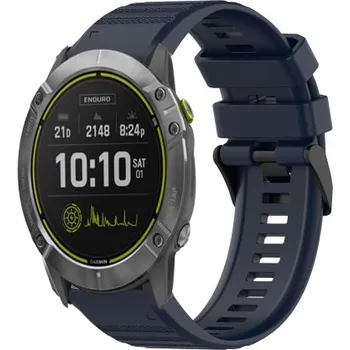 Příslušenství k chytrým hodinkám VSECHNONAMOBIL 55222 SILICONE Řemínek pro Garmin Enduro 2 / Tactix 7 modrý