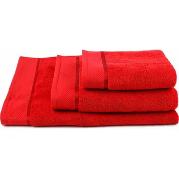 Ručník SVITAP Ručník a osuška MIKRO červená Ručník 50x100