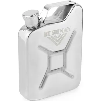 Láhev Bushman placatka kanystr II silver UNI