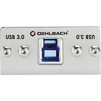 USB hub Oehlbach PRO IN MMT-C USB.3 B/A USB 3.0 multimediální využití se svazkem adaptérů