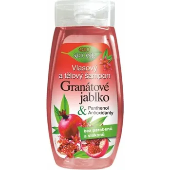 Šampon BIO vlasový a tělový šampon Granátové jablko 260ml Bione Cosmetics