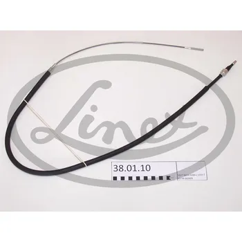Lanko parkovací brzdy Tazne lanko, provozni brzda, , 6K0609721A, 6K0609721AB, 6K0609721B, LINEX, 38.01.10