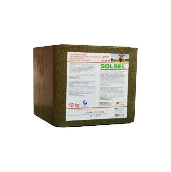 Mikrop ČEBÍN a.s. Liz solný miner. EXTRA pro skot,koně,lesní 10kg kostka