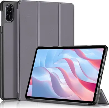 Pouzdro na tablet VSECHNONAMOBIL 64003 LEATHER Zaklápací kryt pre Honor Pad X9 šedý