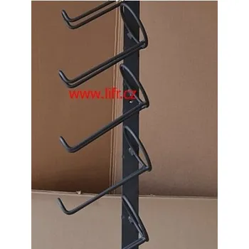 Chlazení Kovaný stojan na víno zeď Zásobník 6