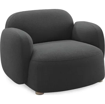 Křeslo Northern Křeslo s područkami Gem, Brusvik 08 dark grey