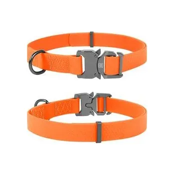 Obojek pro psa Obojek voděod.Collartex Fastex oranž.(43-70cm/4cm)