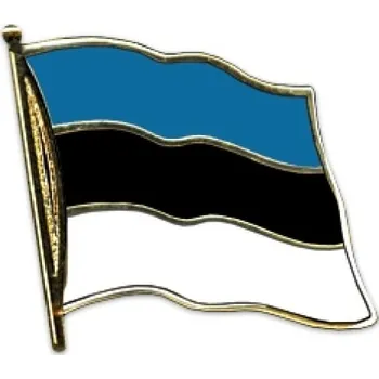 Odznak (pins) 20mm vlajka Estonsko - barevný