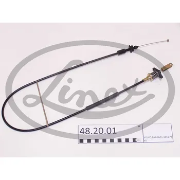 Lanko parkovací brzdy Lanko plynu, , 1227507, LINEX, 48.20.01