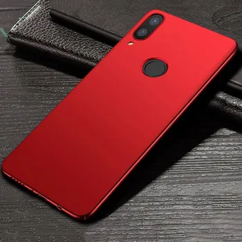 Pouzdro na mobilní telefon Ochranný plastový kryt pro Xiaomi Redmi Note 7 - červený