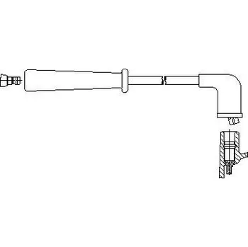 Zapalovací kabel zapalovací kabel, , BREMI, 495/87
