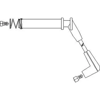 Zapalovací kabel zapalovací kabel, , BREMI, 373/62