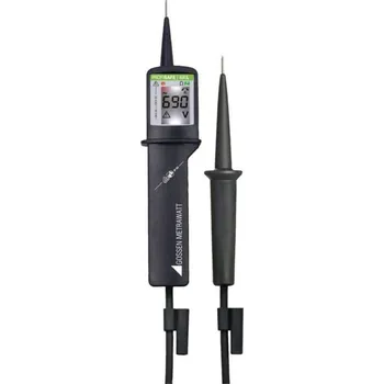 Zkoušečka Gossen Metrawatt ProfiSafe 690L dvoupólová zkoušečka napětí, CAT III 690 V, CAT IV 600 V, LCD, LED